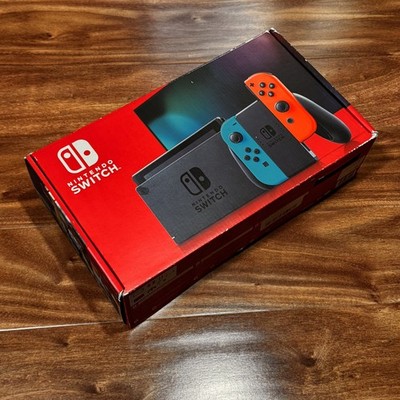 Nintendo Switch EMPTY BOX  ONLY with Inserts NO CONSOLE OR GAMES Original OEM