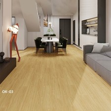 14PCS 4mm OK-03 SPC Click Flooring Planks Natural Wood Grain Floating Floor Tile
