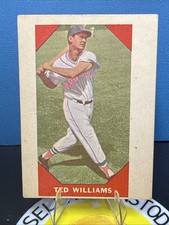 1960 Fleer Baseball Greats Ted Williams #72 Boston Red Sox Vintage HOF LEGEND⚾️