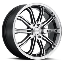 1 New 18x8 Maxxim Ferris Black/Machined Face 5x100 5x114.3 5x4.5 ET45 Wheel Rim