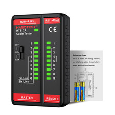 Network Cable Tester Habotest Ht812A Rj45 Rj11 Port Ethernet Cable Tester