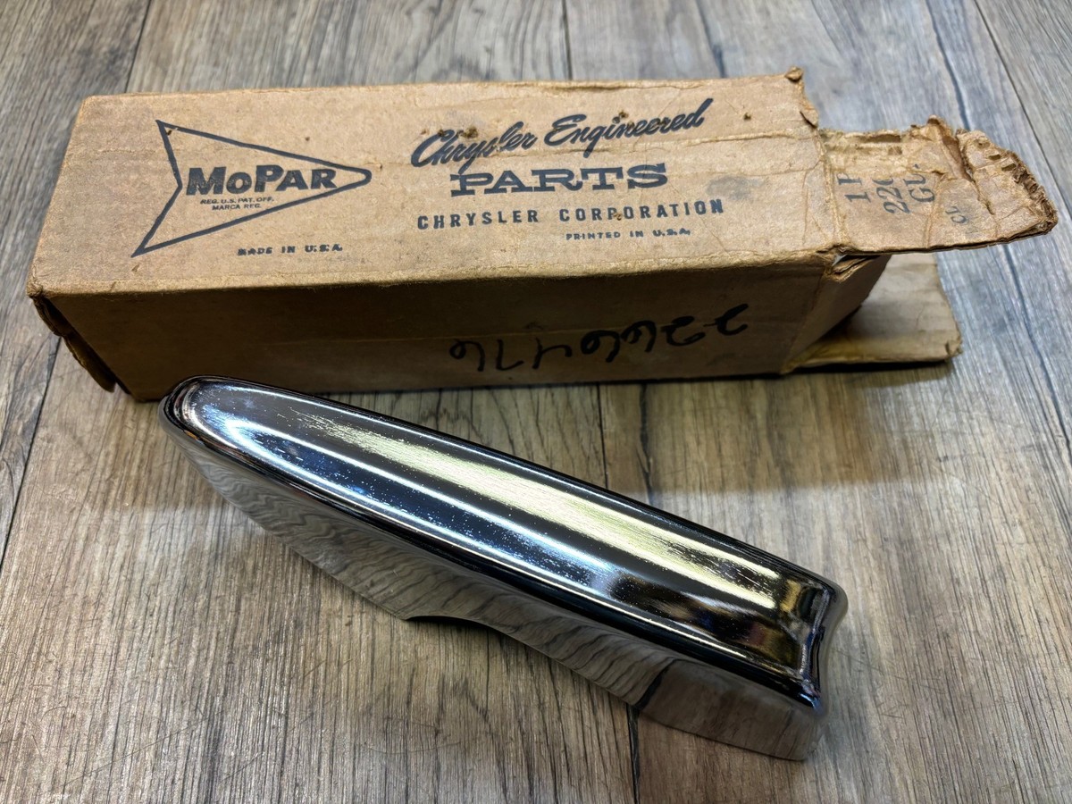 1964 65 DODGE DART 170 270 GT NOS MOPAR CHROME LH FRONT BUMPER