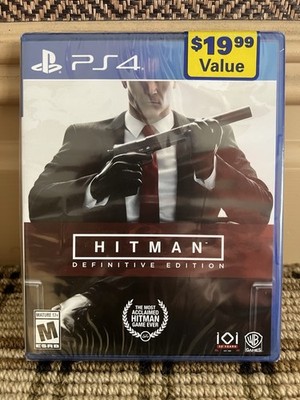 Hitman: Definitive Edition (PlayStation 4, 2018) BRAND NEW & SEALED