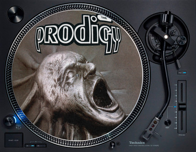 The Prodigy Jilted Generation Rave Music 12'' Plattenspieler DJ Slipmat Vinyl Technik