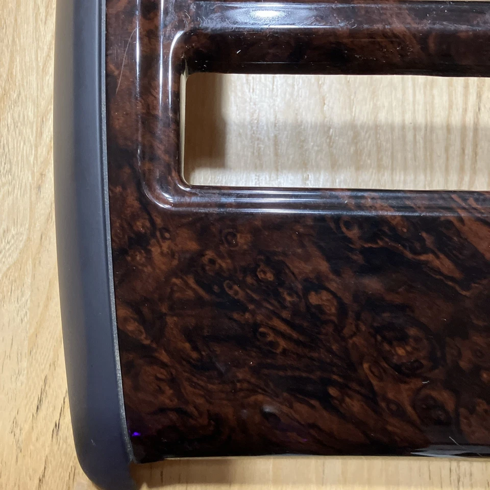 Jeep Cherokee XJ 1997 a 2001 radio de madera albahaca; algunas pequeñas imperfecciones 8/10 Foto 2 de 4