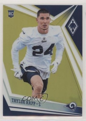 2019 Panini Phoenix Rookies Yellow 59/75 Taylor Rapp #187 Rookie RC 2t9