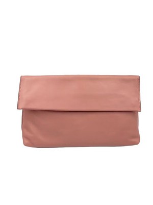 ECCO Clutch Bag, Cowhide Leather, Pink, 910467390492