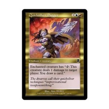 WOTC MtG Apocalypse Quicksilver Dagger (C) (Foil) Fair