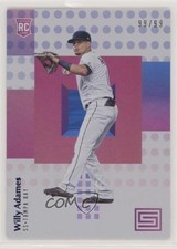 2018 Panini Chronicles Status Blue 99/99 Willy Adames #19 1p5