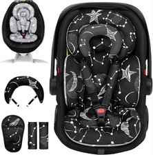 Infant Car Seat Insert with Removable Cushion for Preemie to Toddler, Reversible
