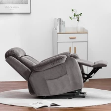 Electric Power Lift Recliner Chair with Remote Living Room Sofa for Elderly US