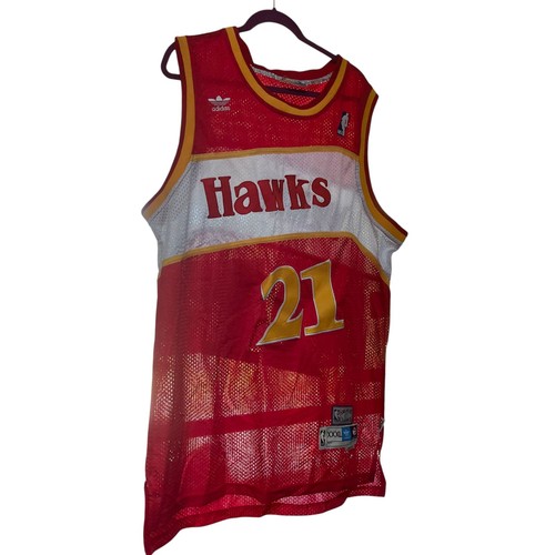 Adidas Dominique Wilkins Hawks NBA Hardwood Classics Swingman Trikot 3XL XXXL +2 - Bild 1 von 7