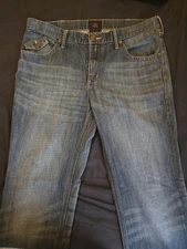 Rock And Republic Mens Jeans Blue 36x34 Neil Dark Wash 
