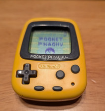 Nintendo Pocket Pikachu 1998 Yellow Pedometer Virtual Pet Used From JP