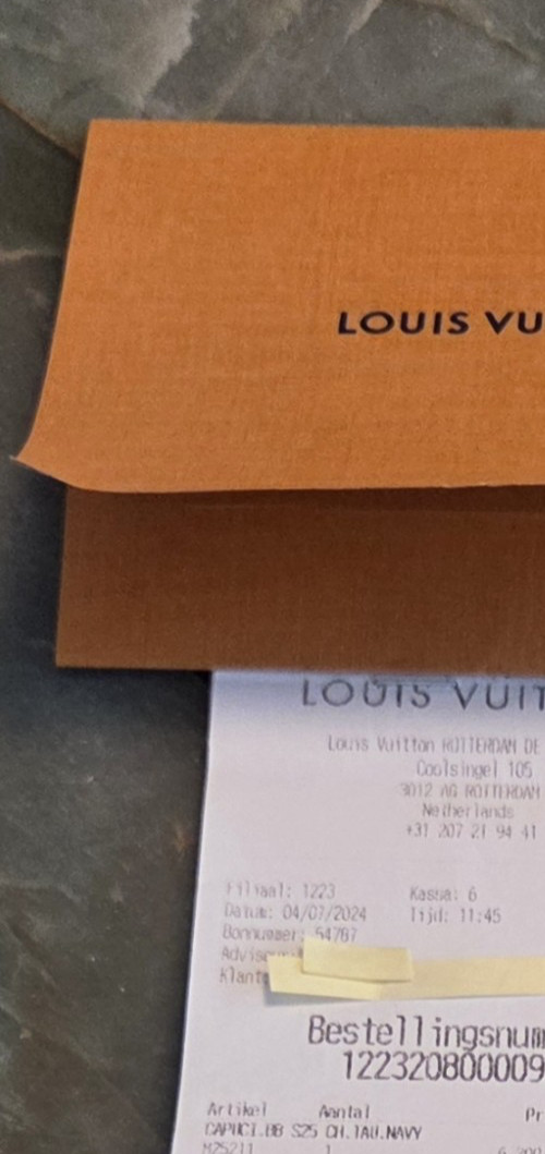 Louis Vuitton Capucines BB M25211 Navy Blue Chain Edition Bag 2024 image 4
