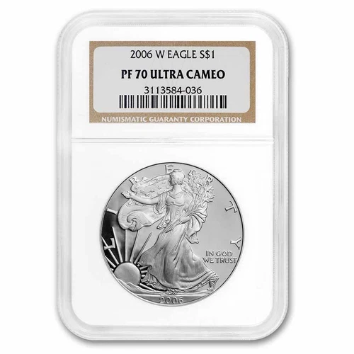 2006-W Proof American Silver Eagle PF-70 NGC