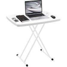 Height Adjustable Folding Table Desk Portable Ind/Outdoor Camping Laptop Table