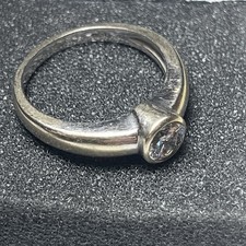 .81 Carat Diamond Engagement Ring White Gold GIA VS1 G Brilliant Round Size 8.75