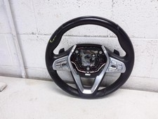 2019 Bmw 750il Black Leather Oem Steering Wheel Heated 2019 Bmw 750il Black Leather Oem Steering Wheel Heated