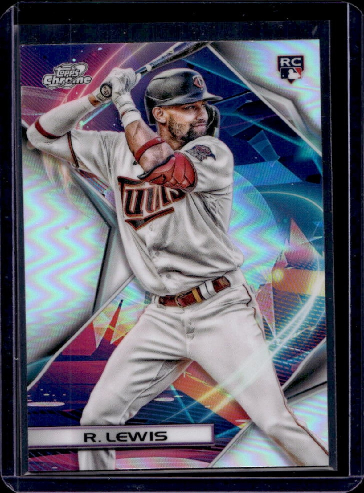2022 Topps Cosmic Chrome Royce Lewis RC Refractor Rookie #66 Twins