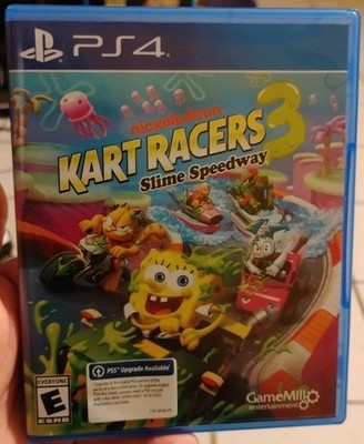Kart Racers 3 Slime Speedway PS4 Game Free Shipping