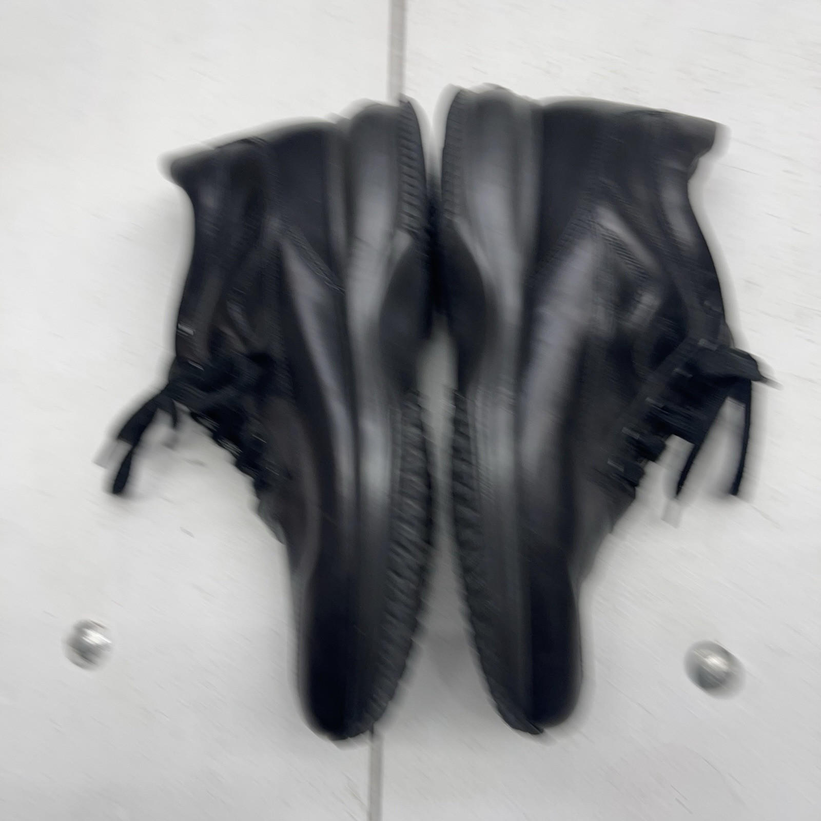 Hogan Interactive Black Leather Platform Sneakers… - image 9