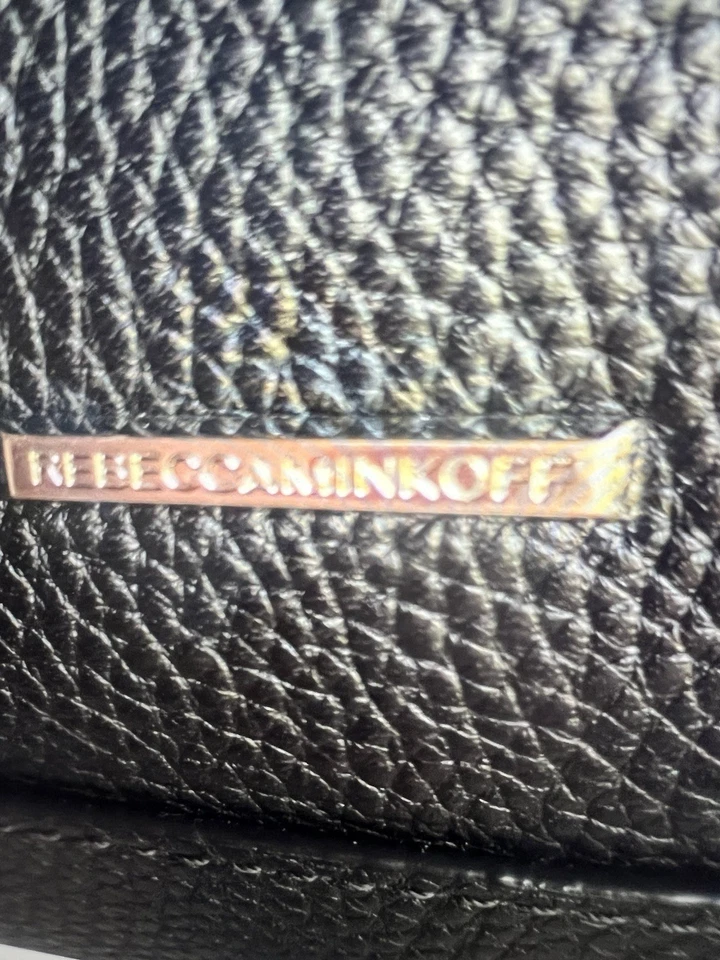 Bolso de mano Rebecca Minkoff Always On Side de cuero negro Foto 3 de 4