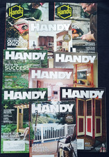 HANDY Magazines: Lot of 9 - 2013 '14 - Carpentry, Woodworking, Tools, DIY