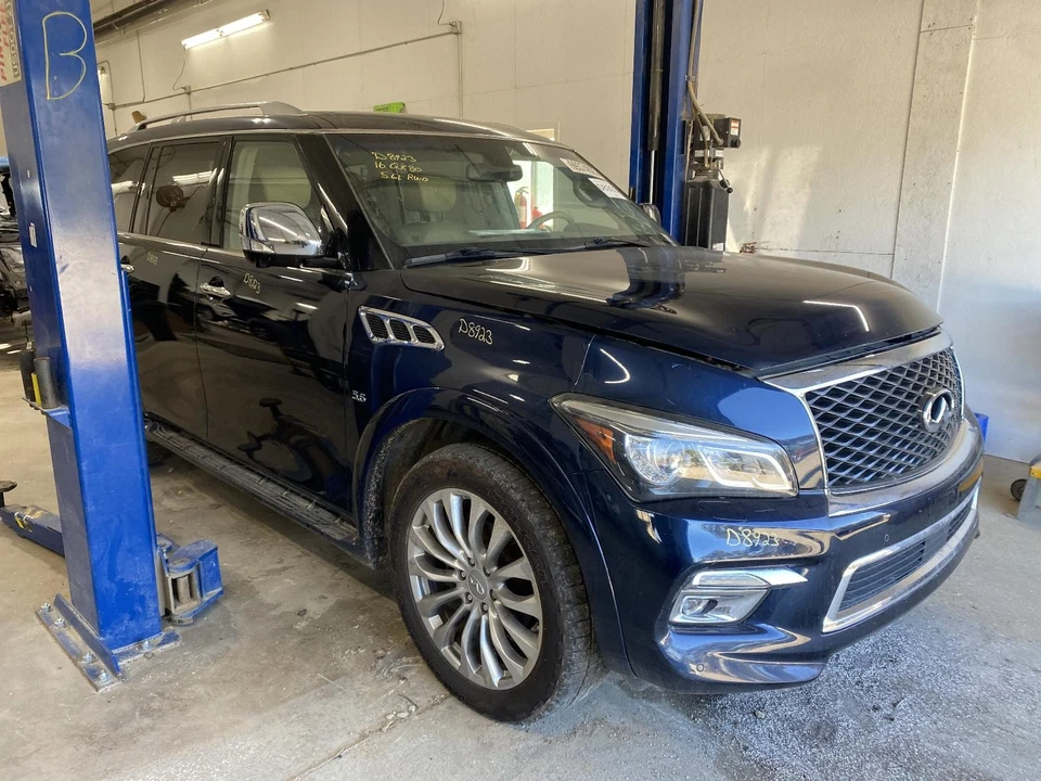 Used Front Left Seat Belt Front fits: 2016 Infiniti QX80 driver retractor Front Foto 4 de 4
