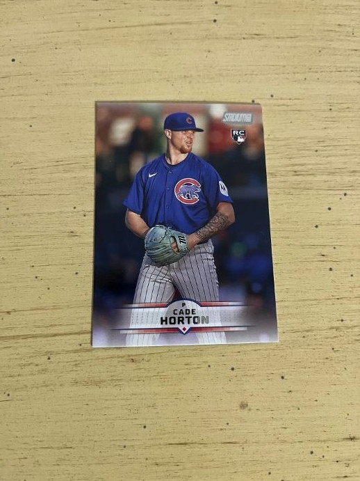 2025 Topps Stadium Club Cade Horton #24 Light Blue Variant Chicago Cubs