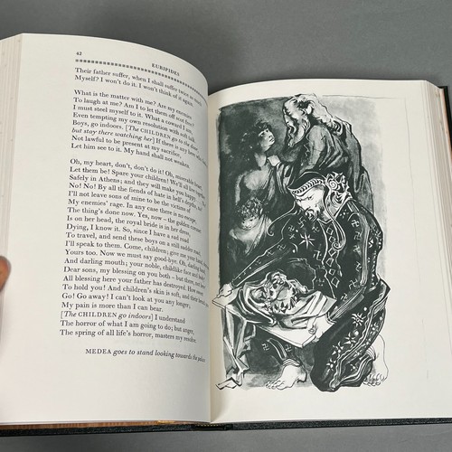 Euripides, Easton Press, Collector's Edition, 1980 Leather 100 Greatest Series - Foto 21 di 22