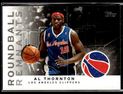 2009-10 Topps #RR-AT Al Thornton Roundball Remnants MEM 3203J