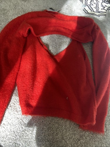 Mujer BP. Vestido suéter rojo talla: XL PRECIO DE VENTA SUGERIDO POR EL FABRICANTE: 49 - Imagen 4 de 4