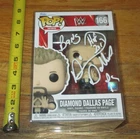 WWE Funko Pop DDP Diamond Dallas Page Wrestling Figure Signed JSA COA Autograph
