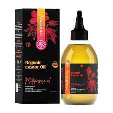 Huile De Ricin Bio Careberry, 200ml