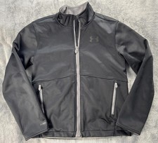 Under Armour Storm 2 coldgear INFRARED Youth Athletic Zip Fleeced Lined Jacket-L