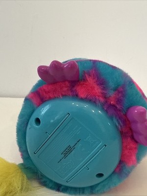 2012 Hasbro Furby Boom Pink and Blue Hearts Interactive Plush Toy