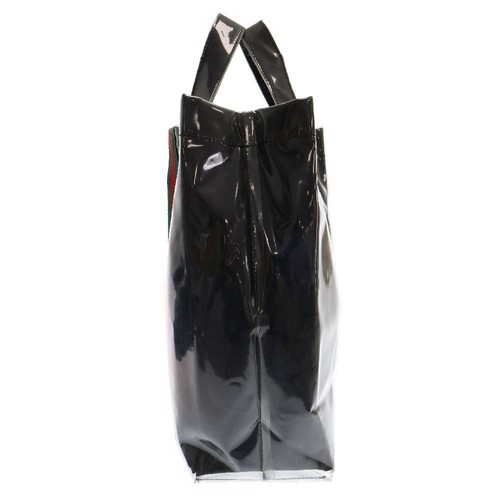 Comme Des Garcons Homme Comd Garson Om Gucci Pvc Shopper Tote Bag Black Od-K - Picture 3 of 6