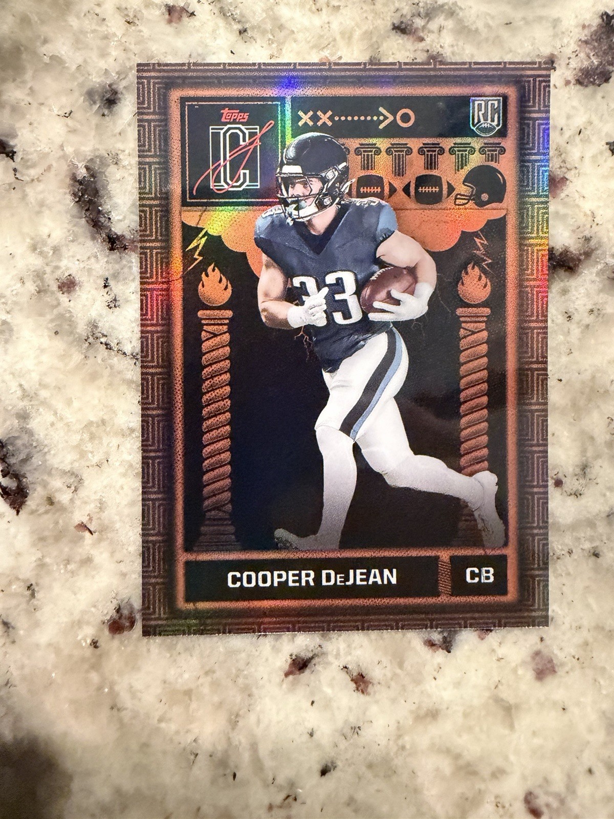 2024-2025 Topps Signature Class Cooper DeJean Odyssey Rookie Card O-6