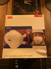3M 8835+ FFP3 R D Particulate Respirators, 8000 Series, 5-Pack