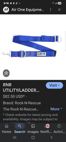 RNR firefighter Class 1 Harness