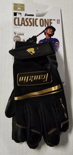 FRANKLIN Classic One LT Baseball Batting Gloves Adult MEDIUM Brand New