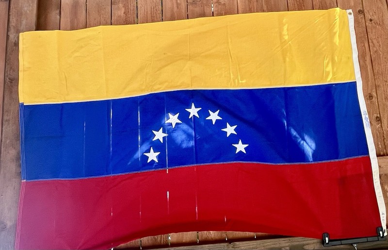 Vintage Venezuela National Flag. Ajax Paramount Flag Co
