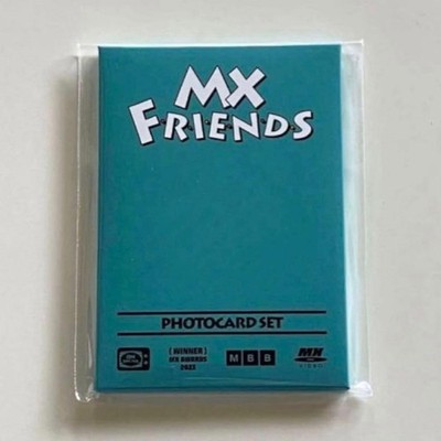 MONSTA X Monbebe 7th Season MXFRIENDS Trading Card Photo Card Set New