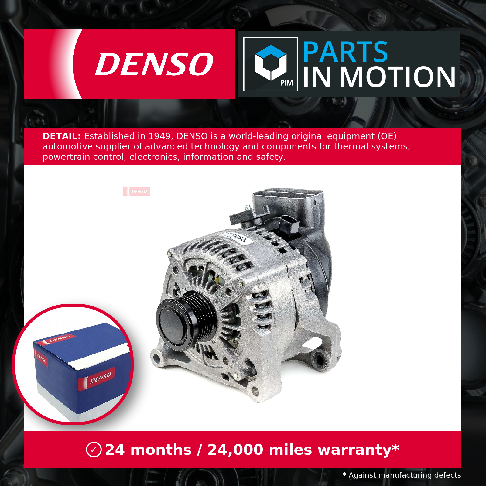 Denso Dan1125 Alternator - Image 5
