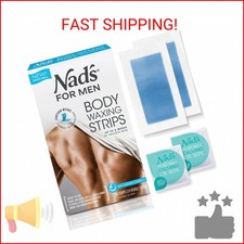 Nad's For Men Body Wax Strips - Wax Hair Removal For Men - At Home Waxing Kit Wi