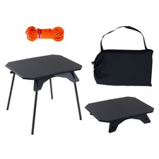 Portable Folding Camping Table Detachable Legs BBQ Picnic Table with Storage Bag