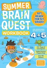 Summer Brain Quest: Between Grades 4 & 5 - paperback Workman Publishing|Heos...