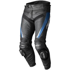 RST Replica Tractech Evo 5 Leather Motorcycle Trousers CE Sport Bike Jean BLUE