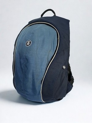 Crumpler Rucksack The Belly L Laptop gepolstert blau zweifarbig Y2K Retro selten